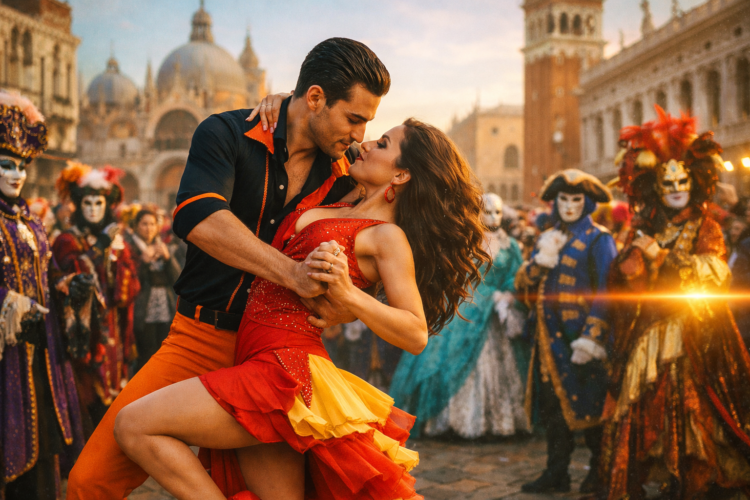 Optimized image after AVIF compression - Dance in Italy example